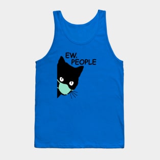 cat quarantined ew people 2020 quarantine gift Tank Top